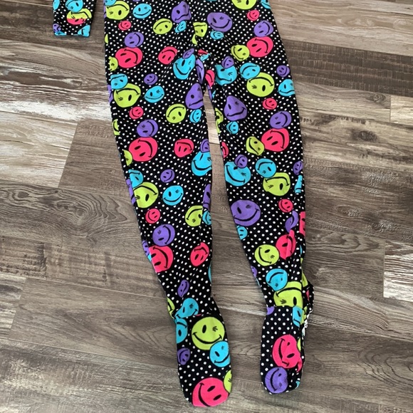 JOE BOXER onesie pajamas size medium with grippy feet - Picture 5 of 9